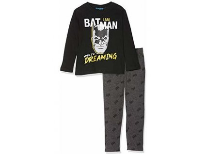 Pyžamo Batman > varianta 2187 černo - šedé > 98