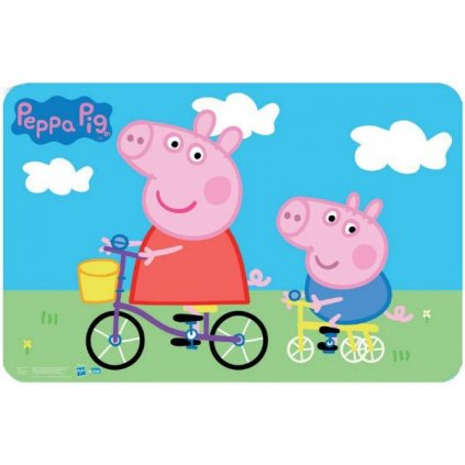 JÍDELNÍ PODLOŽKA - PROSTÍRÁNÍ PRASÁTKO PEPPA PIG > varianta 01-0391 kolo