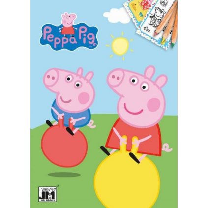 Omalovánky A5+ Prasátko Peppa Pig > varianta A5-1