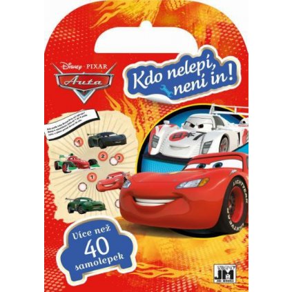 Samolepkové miniknížky Cars Auta - Kdo nelepí není in! > varianta 012