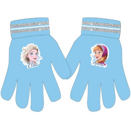 Rukavice Frozen Ledové Království modré třpytivé > varianta 01-486 modré