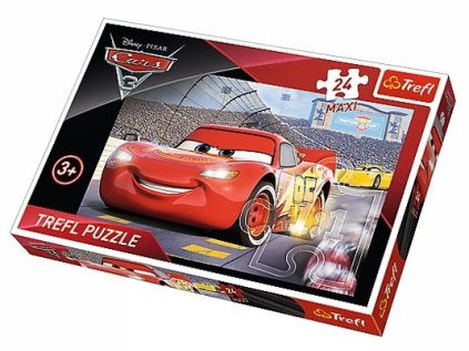 PUZZLE DISNEY CARS 3 MISTR MAXI 24 dílků > varianta 14250