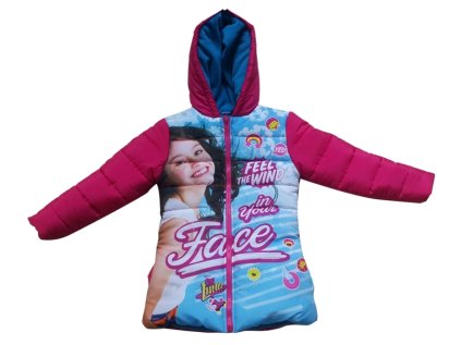 Zimní bunda Soy Luna růžová (Velikost 104)