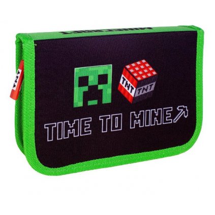Astra Školní penál Minecraft Time to mine 1 zip > varianta 02-01