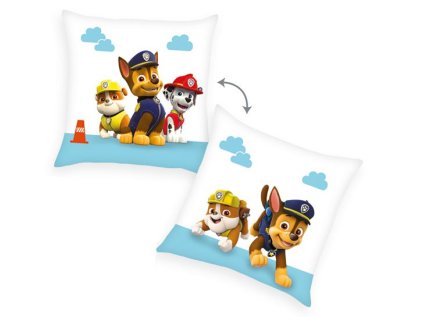 HERDING Polštářek Paw Patrol bílý 40-40 > varianta polštářek bílý