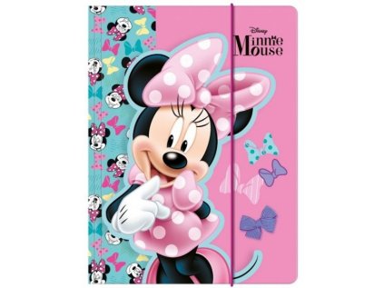 SPISOVÁ SLOŽKA - DESKY NA SEŠITY A4 MINNIE MOUSE > varianta 01-0211