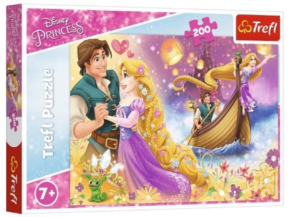 PUZZLE DISNEY PRINCESS RAPUNZEL KOUZELNÝ SVĚT PRINCEZEN 200dílků > varianta 13267