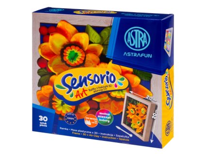 modelovacia hmota s ramikom astra sensorio art slnecnice 30 farieb 336125003