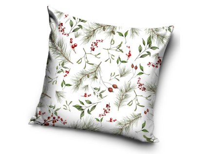 44779 velurovy povlak na polstarek zimni vune lesa 40x40 cm pnl258005 posz