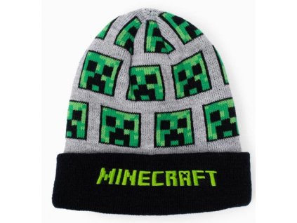 Zimní čepice Minecraft
