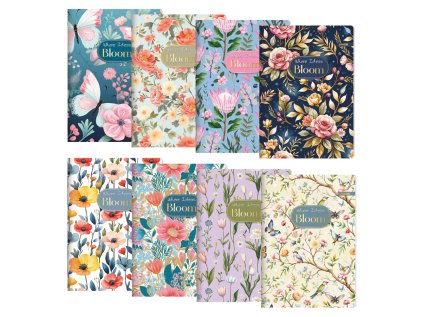 zapisnik a5 linkovany 544 40 listu exclusive bloom