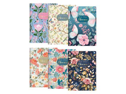 zapisnik a4 linkovany 444 40 listu exclusive bloom