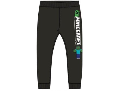 TEPLÁKY MINECRAFT F UK 23 - 0042 - 68249 černé (Velikost 128)