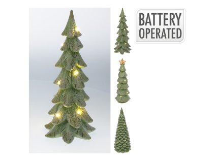 vanocni stromek s led osvetlenim 29 cm mix 3 vzoru