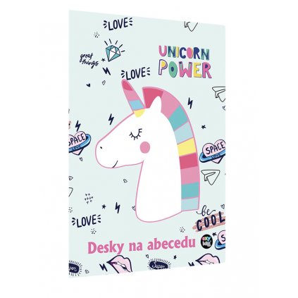 Desky na písmena ABC Unicorn iconic Jednorožec 2023