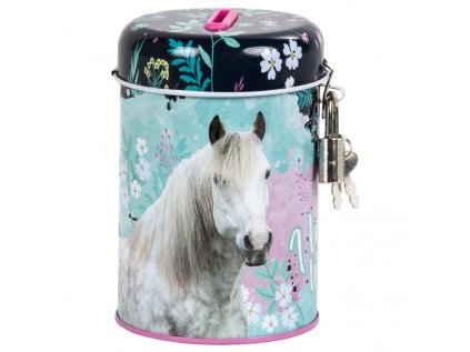 31508 71667 pokladnicka se zamkem kone i love horses
