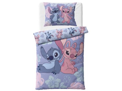 44707 detske povleceni lilo a stitch tropicka dvojka 140x200 70x90 cm