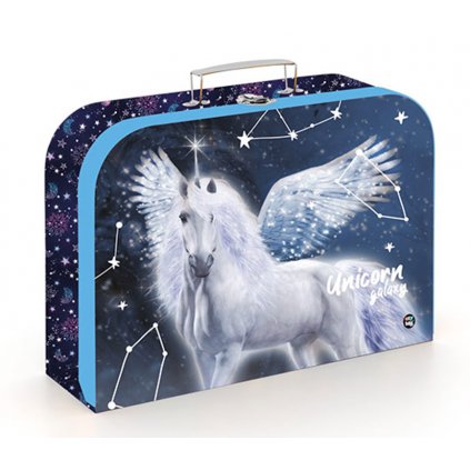 Kufřík kufr lamino 34 cm kůň Pegas Jednorožec Unicorn 2023