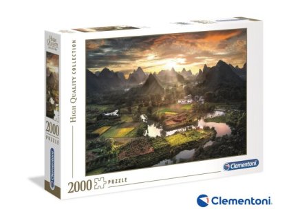 Clementoni - Puzzle 2000 dílků View of China