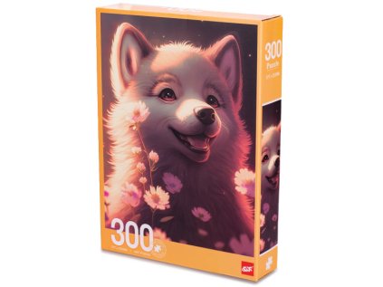 PUZZLE 38x25cm liščí mláďátko 300dílků v krabičce