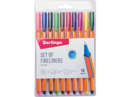BERLINGO sada 10ks Popisovač Rapido