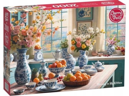Puzzle Cherry Pazzi 2000 dílků Ráno v mé kuchyni