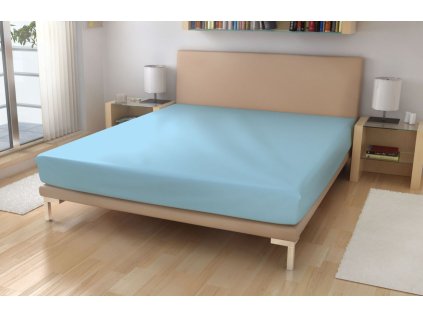 PP 05V21 prosteradlo jersey svetle modra