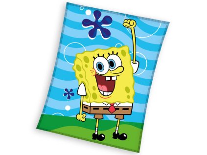 41017 detska deka sponge bob zabava v mori 130x170