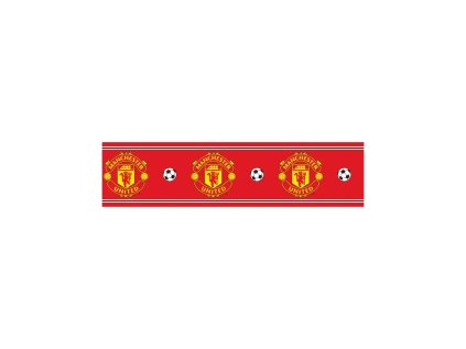 samolepiaca bordura manchester utd 13cm x 5m