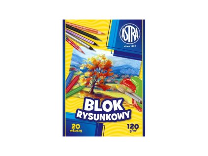 nacrtnik skicar a4 astra 20 listov 120g m2 106111001