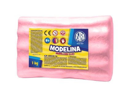 modelovacia hmota do rury astra modelina malinova 1kg 304118002