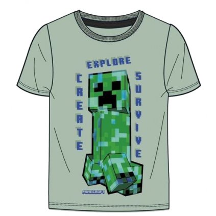 TRIČKO MINECRAFT 278 zelené