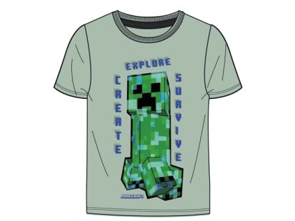 TRIČKO MINECRAFT 278 zelené