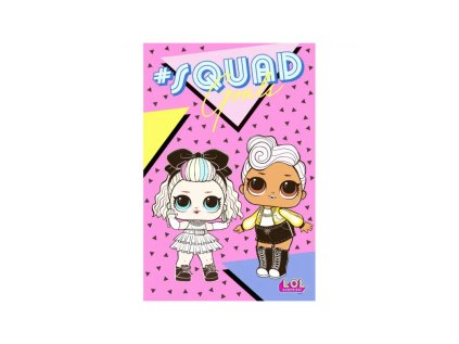 halantex detska flisova deka 100 150cm lol surprise