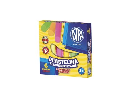 astra plastelina neonova 6 farieb 83811906