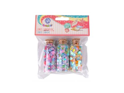 sypke konfety v sklenenych dozickach sunny day 3 x 10g 335121006