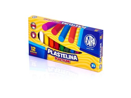 astra plastelina zakladna 12 farieb 83813906