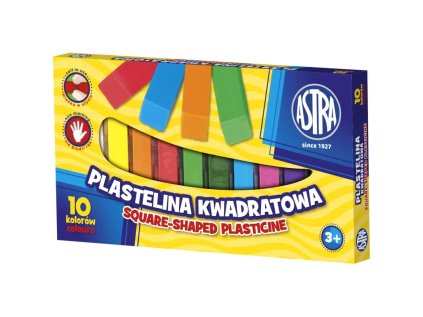 astra plastelina hranata 10 farieb 303115006