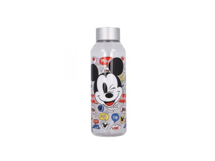 plastova flasa mickey mouse transparent 660ml 50113