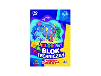 farebne papiere a4 astrapap 10 listov 170g m2 mix motivov 106021007