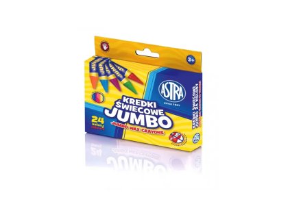 astra voskove farbicky jumbo 24ks 316118006