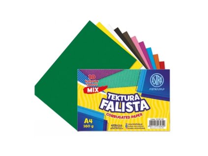 vlnity papier lepenka astrapap a4 10 ks mix farieb 113021001