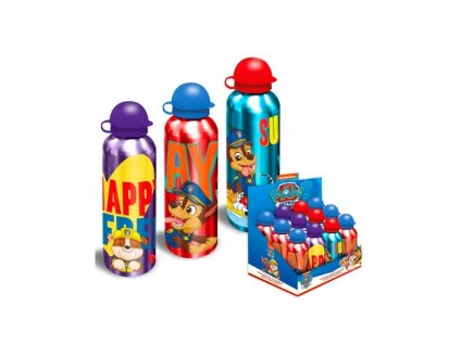 hlinikova flasa na pitie paw patrol fialova 500ml cd210a
