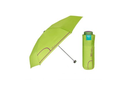 perletti damsky kabelkovy dazdnik colorino zelena limetkova 26239