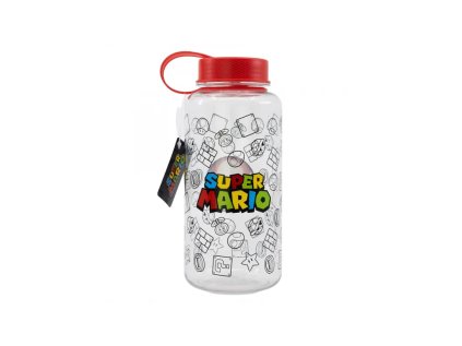 plastova xl flasa super mario 1100ml 03596