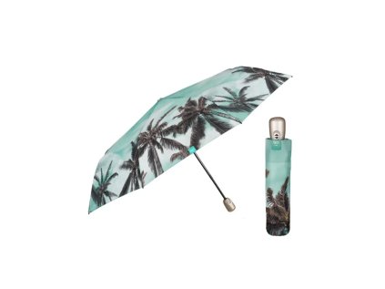 perletti damsky plnoautomaticky dazdnik time naturo palmy 26234