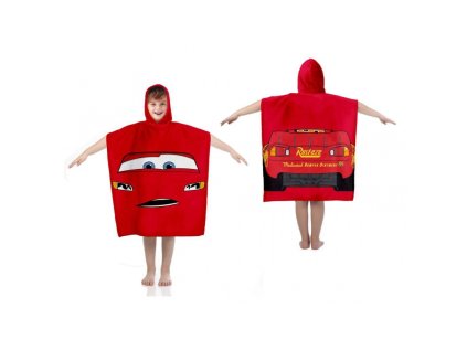 bavlnene ponco 55 110cm carbotex disney cars cr211110