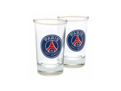 poldecak 2ks paris saint germain fc 2pk shot glass set