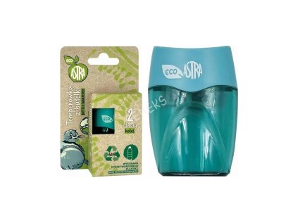 astra eco dvojite plastove struhadlo so zasobnikom bottle 404022003