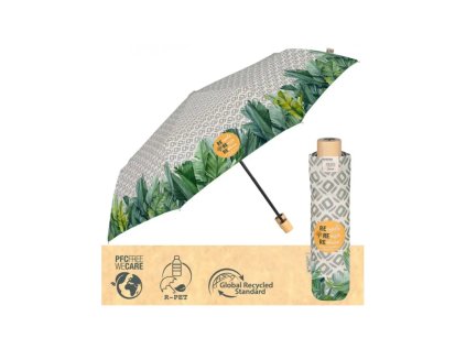 perletti green damsky skladaci dazdnik banano 19130